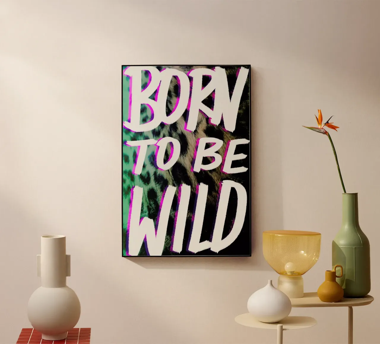 Born to be wild plexiglass da Leah Flores