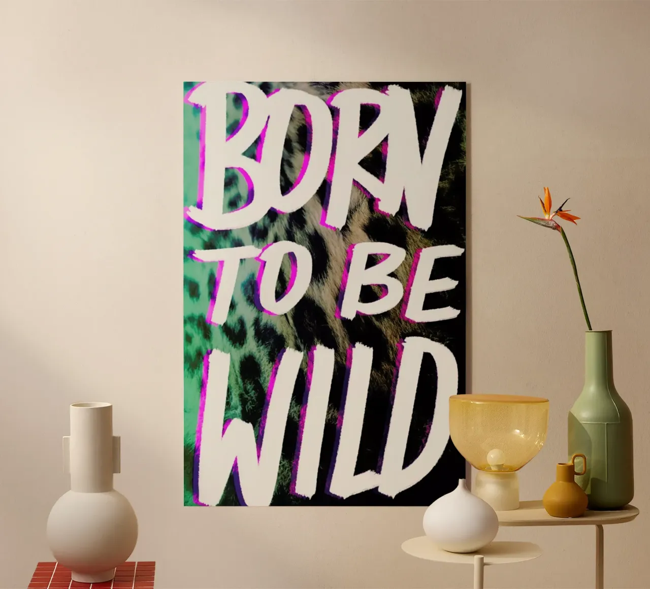 Born to be wild plexiglass da Leah Flores