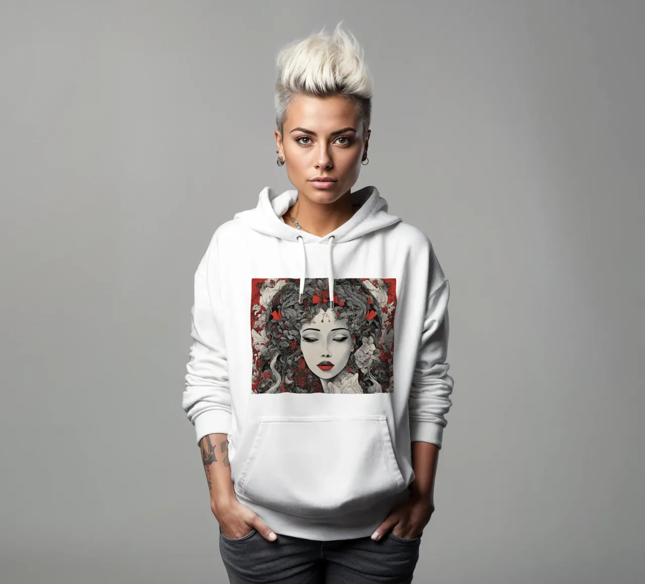 Magic 5 felpa con cappuccio da Rezh creations