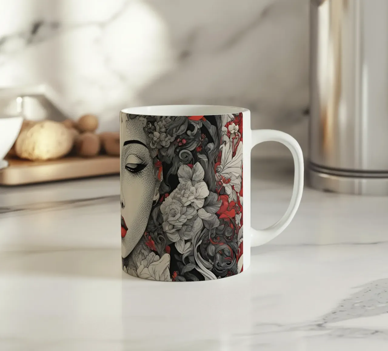 Magic 5 tazza in ceramica da Rezh creations