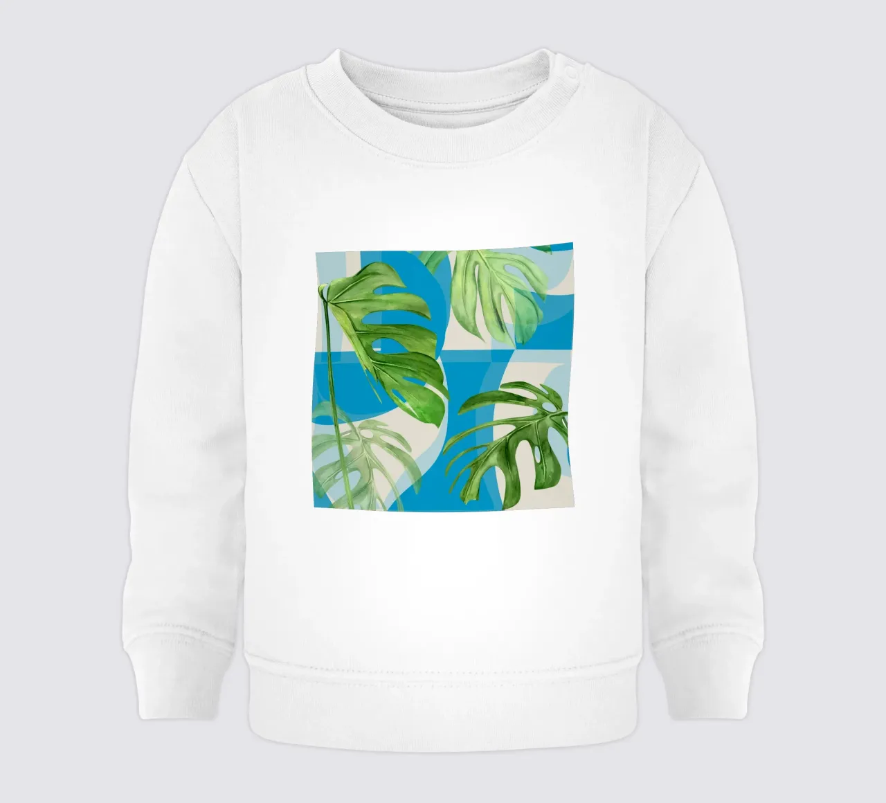 Geometria tropicale 80 felpa neonato da Gaite