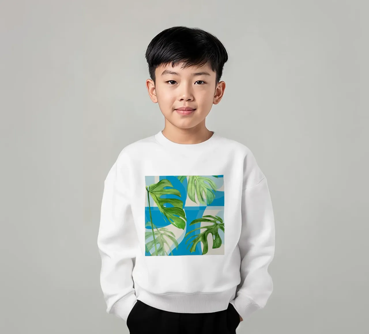 Geometría tropical 80 sudadera para niño de Gaite