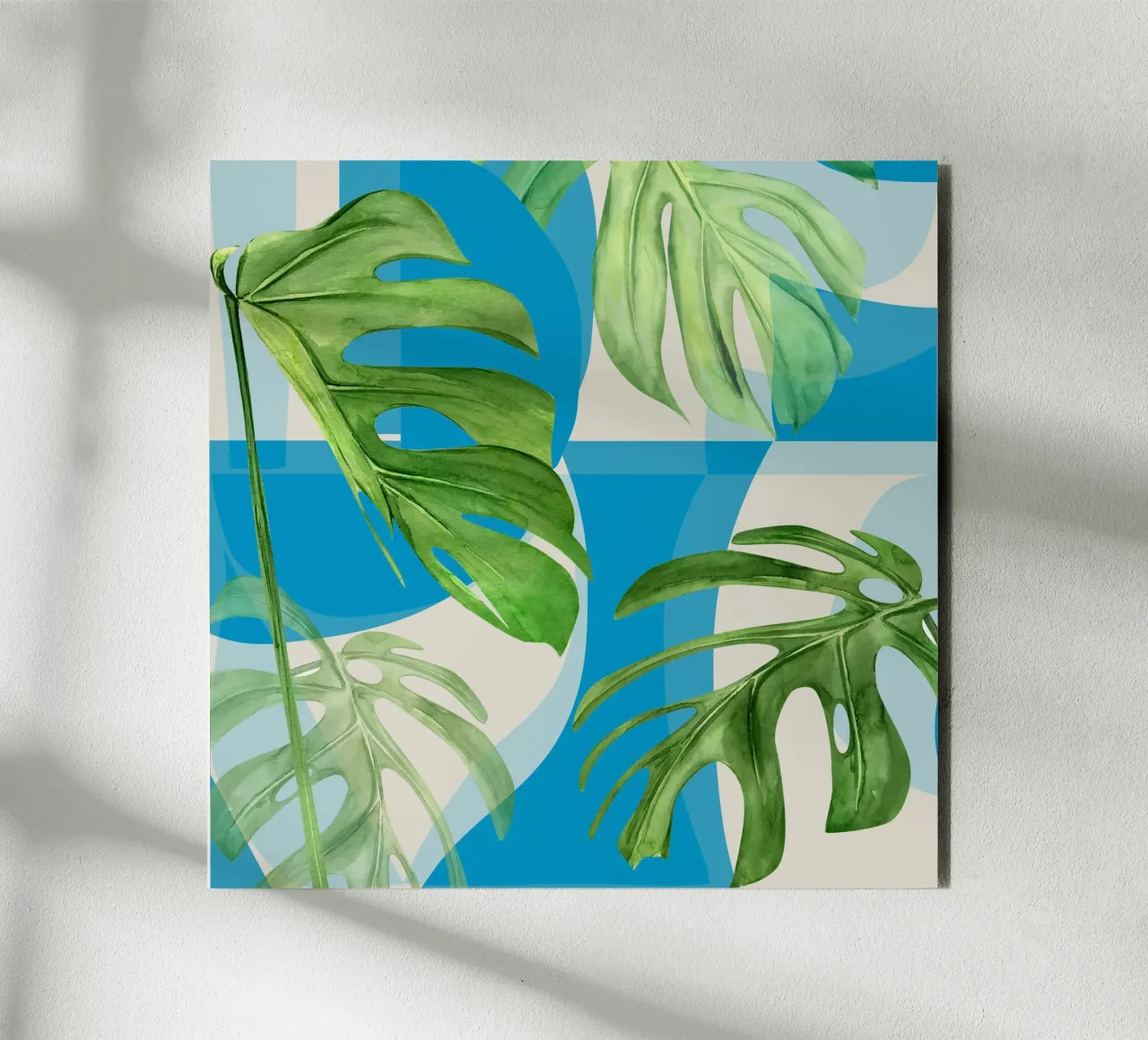 Geometria tropicale 80 alluminio dibond da Gaite