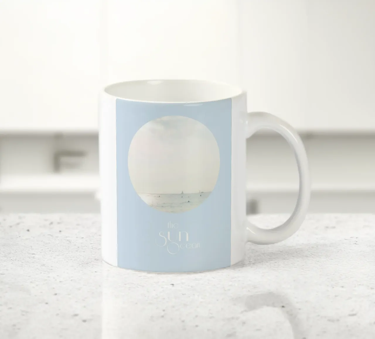 the Sun Ocean tazza in ceramica da natural neutral