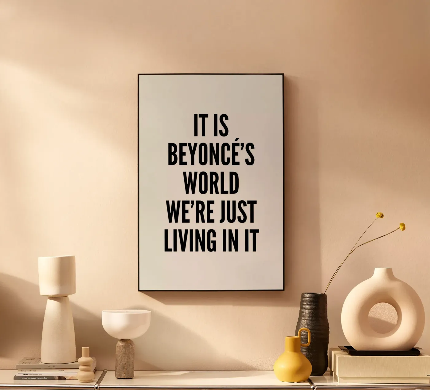 Beyonces World forex plate by Mottos by Sinan Saydik