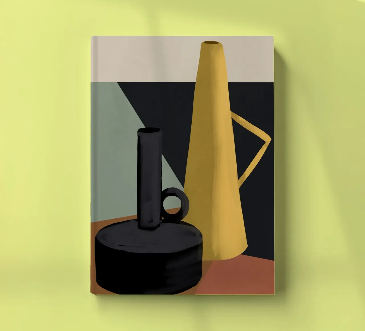 Abstract Art Vases notebook by Gaite