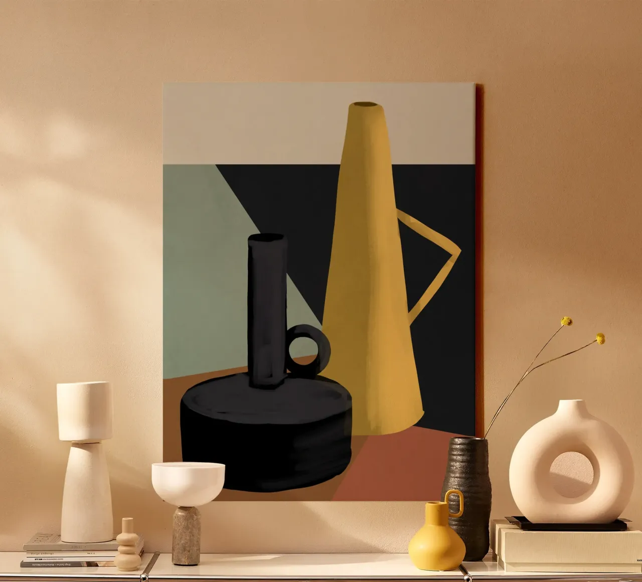 Abstract Art Vases canvas by Gaite