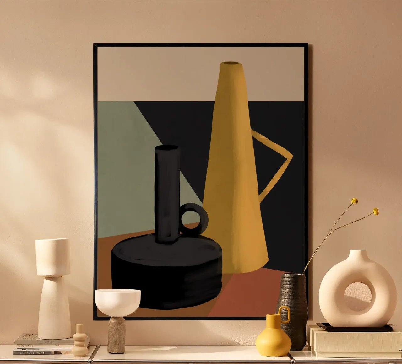 Abstract Art Vases poster by Gaite