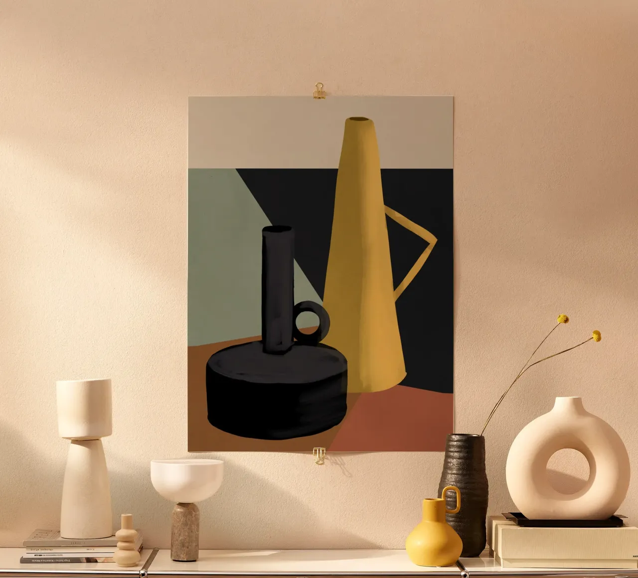 Abstract Art Vases poster by Gaite