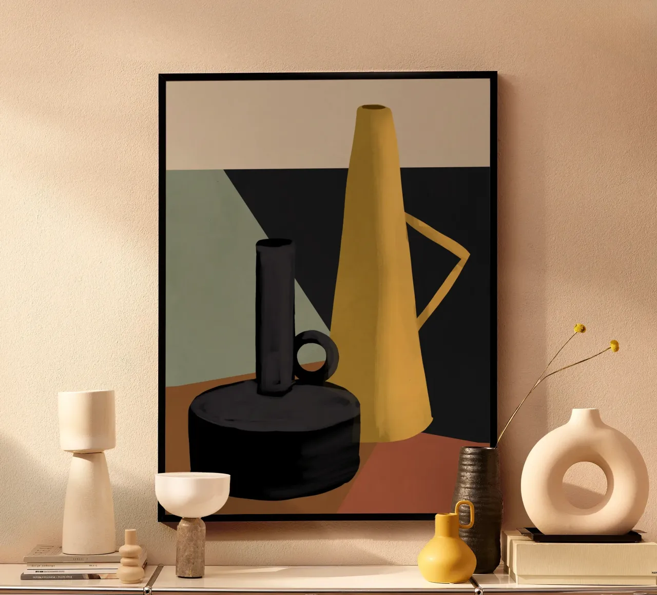 Abstract Art Vases poster by Gaite