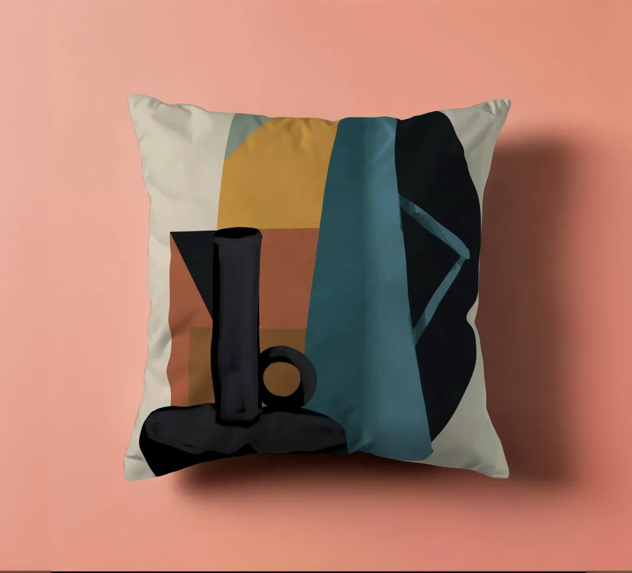 Abstract Art Vases 2 decorative cushion by Gaite