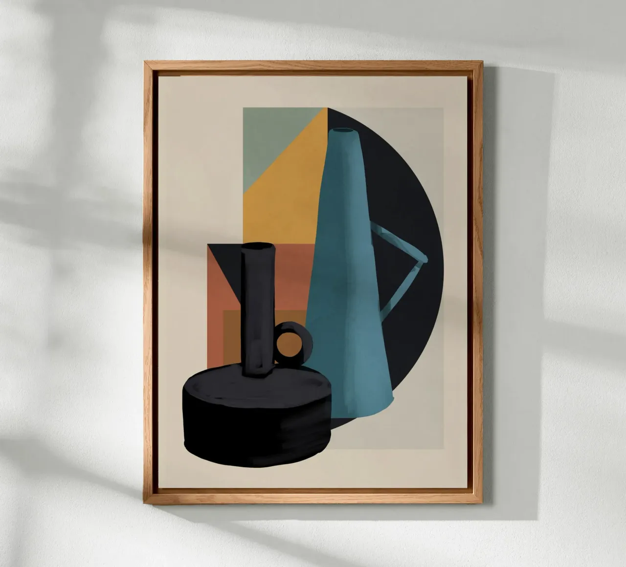 Abstrakte Kunst Vasen 2 Alu-Dibond von Gaite