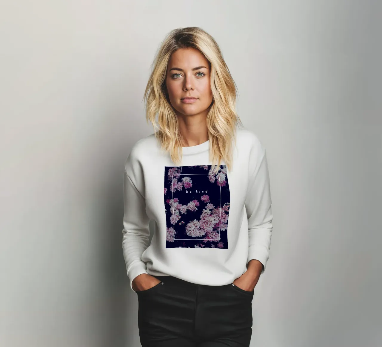 be kind felpa da natural neutral