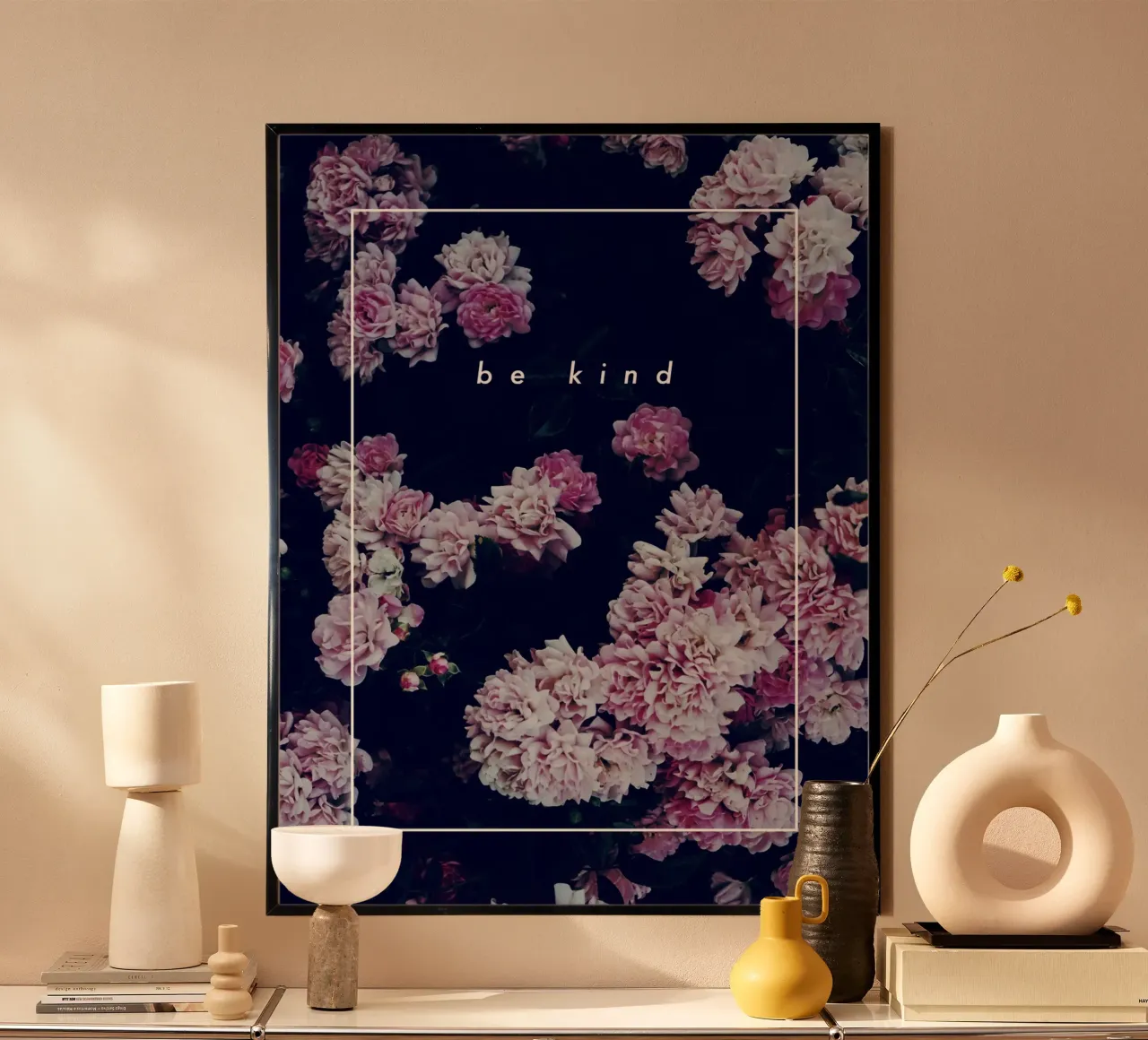 be kind poster da natural neutral