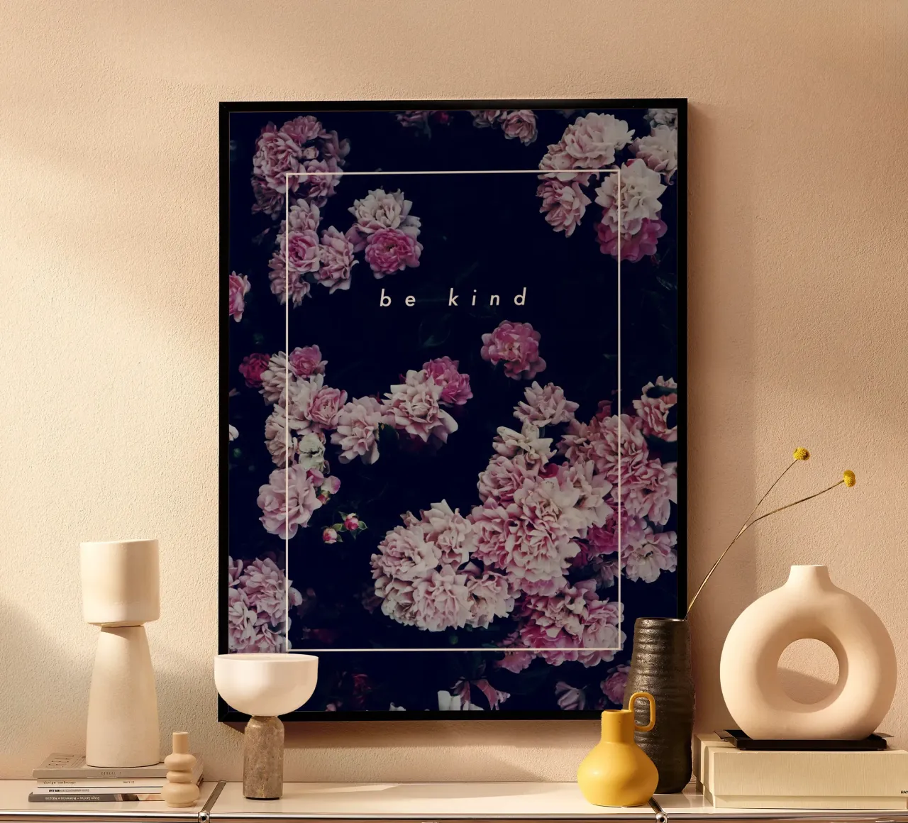 be kind poster da natural neutral