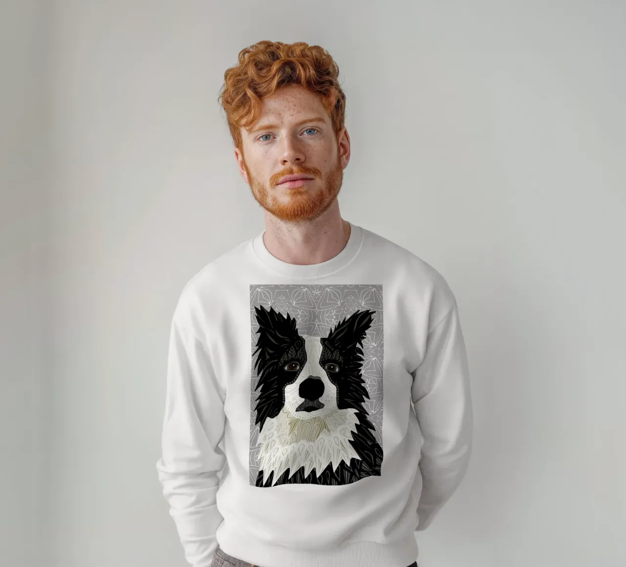 Border Collie felpa da Angelika Parker