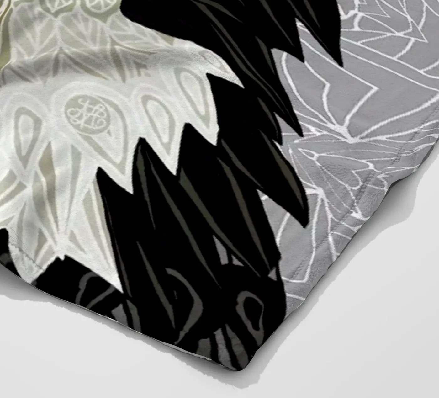 Border Collie Fleecedecke von Angelika Parker