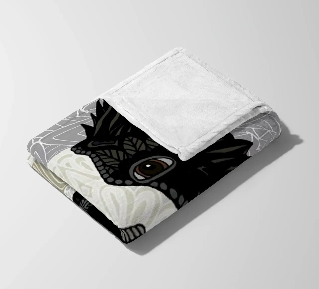 Border Collie coperta in pile da Angelika Parker