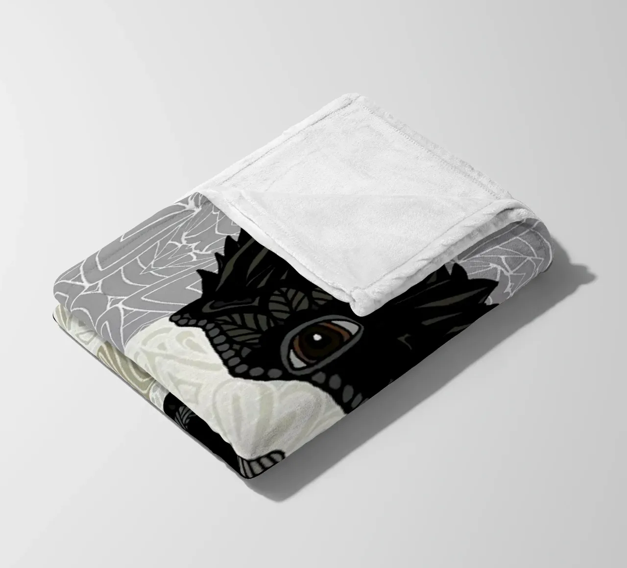 Border Collie coperta in pile da Angelika Parker