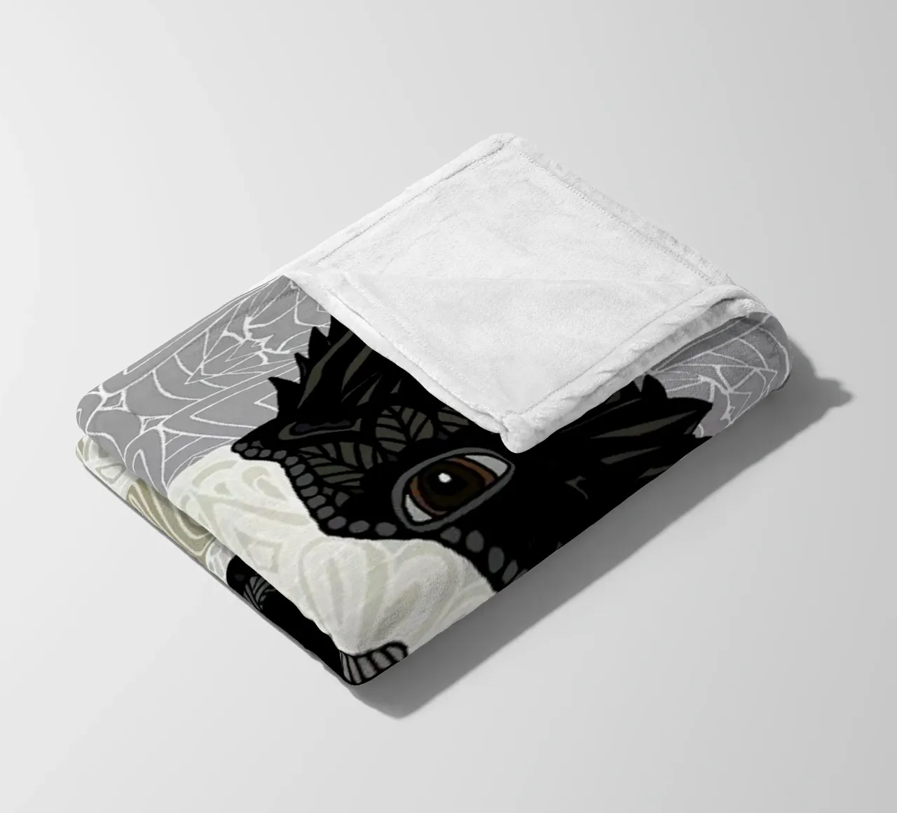 Border Collie coperta in pile da Angelika Parker