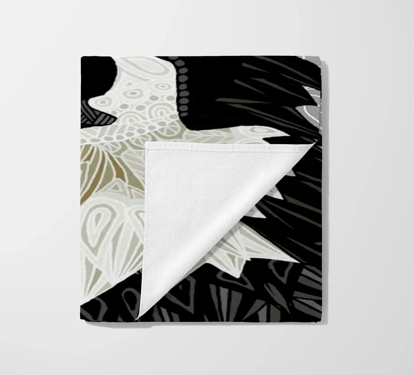 Border Collie serviette de plage de Angelika Parker