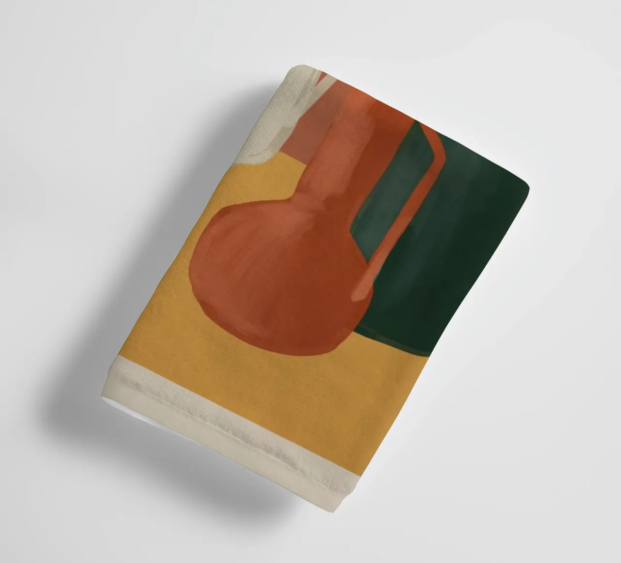 Abstract Art Vases 4 towel by Gaite