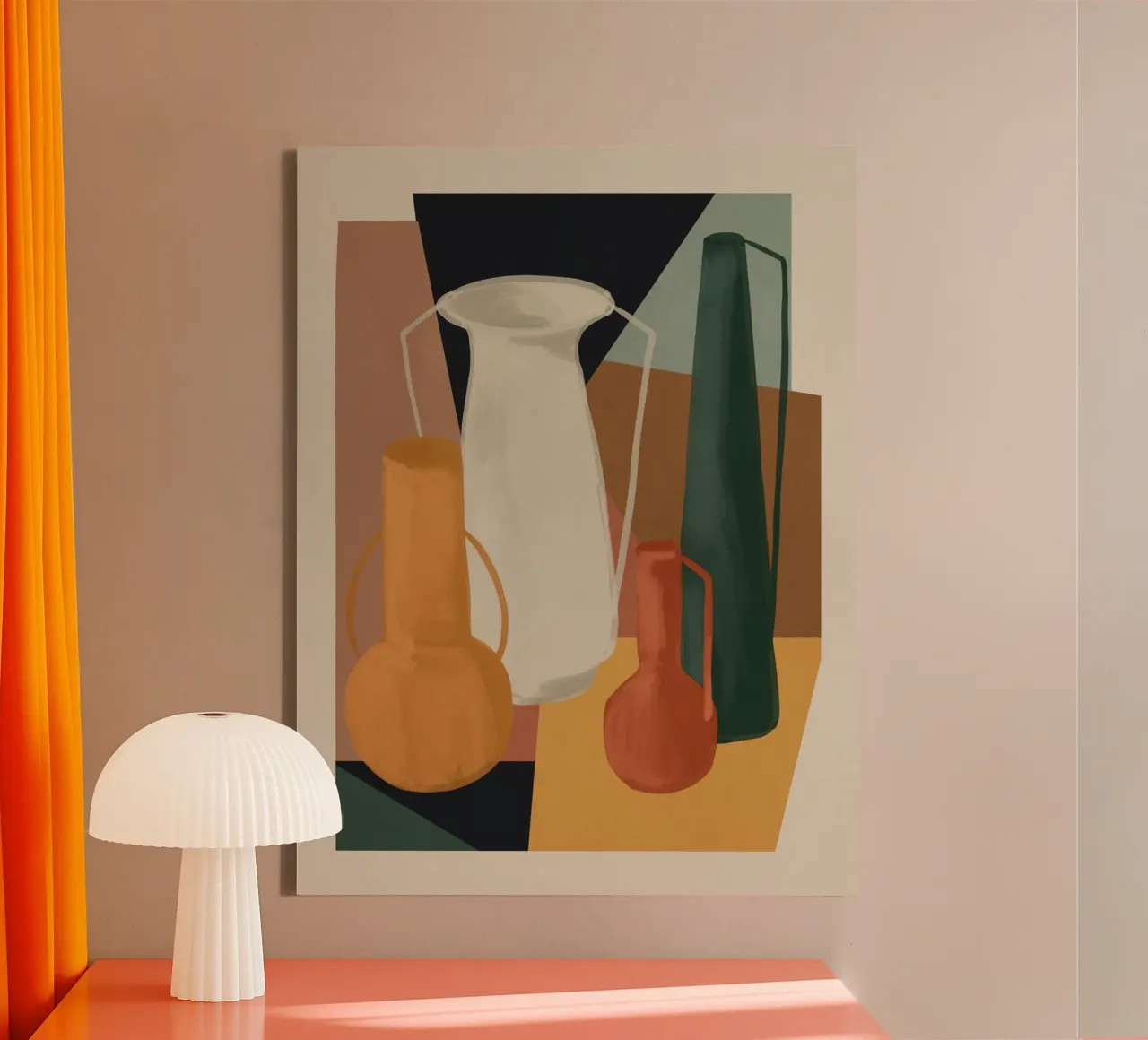 Abstract Art Vases 4 canvas by Gaite