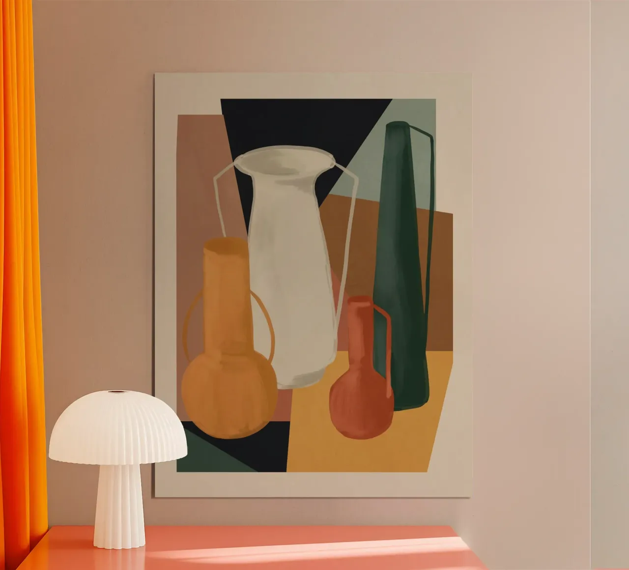 Abstract Art Vases 4 hahnemühle by Gaite