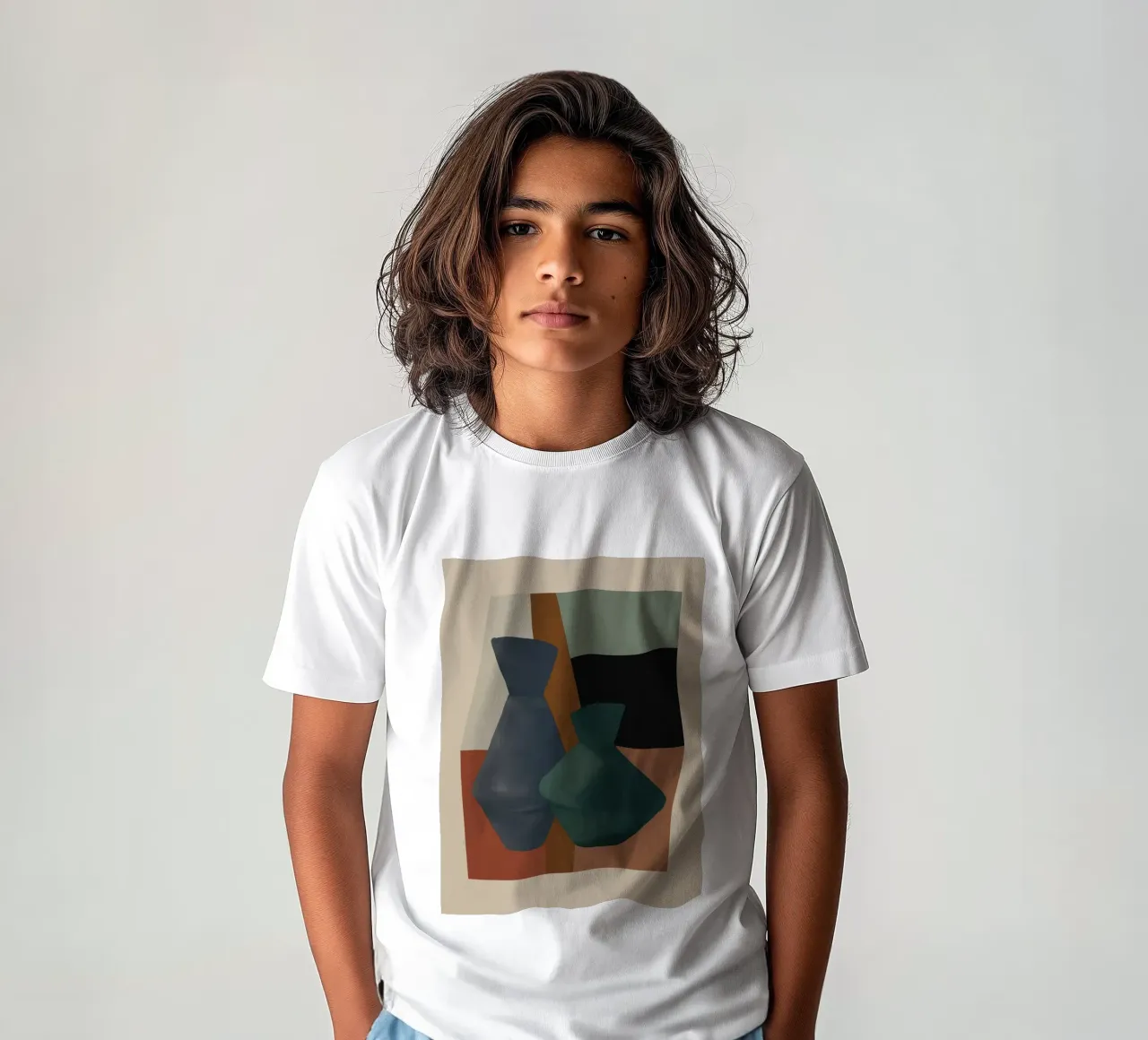 Abstract Art Vases 4 kids t-shirt by Gaite