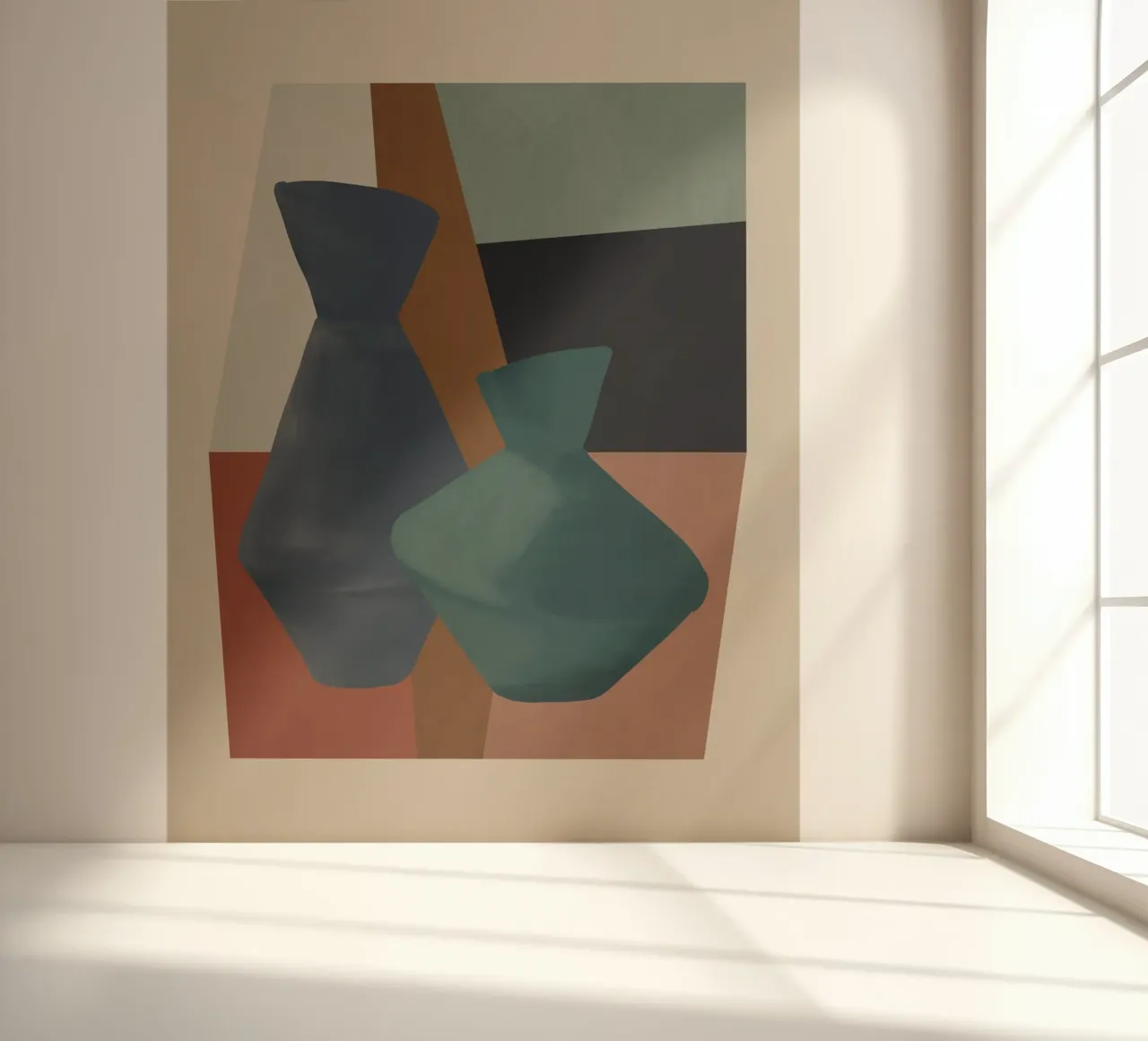 Abstract Art Vases 4 photo wallpaper by Gaite