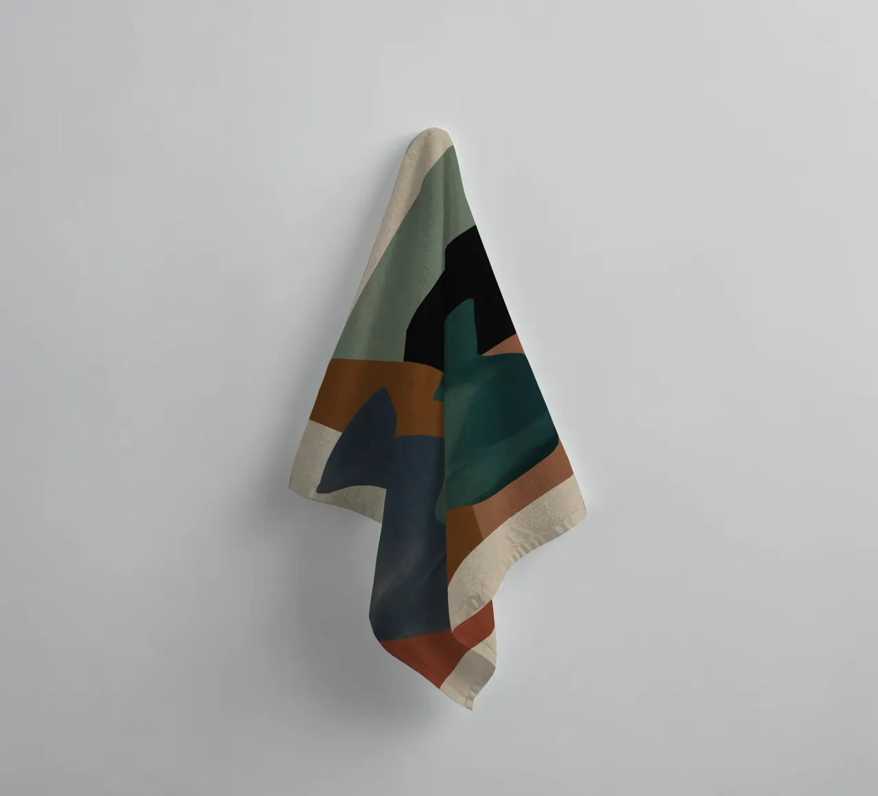 Abstract Art Vases 4 towel by Gaite