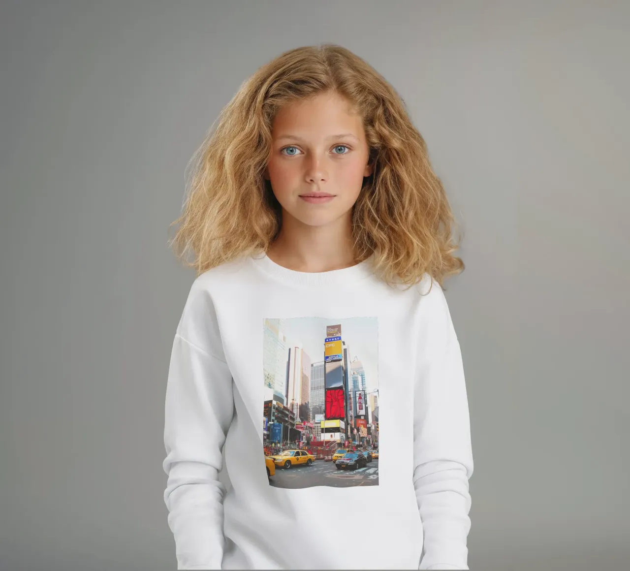 New York, USA I La follia di Times Square con i taxi gialli felpa bambino da Julie Travel Photography