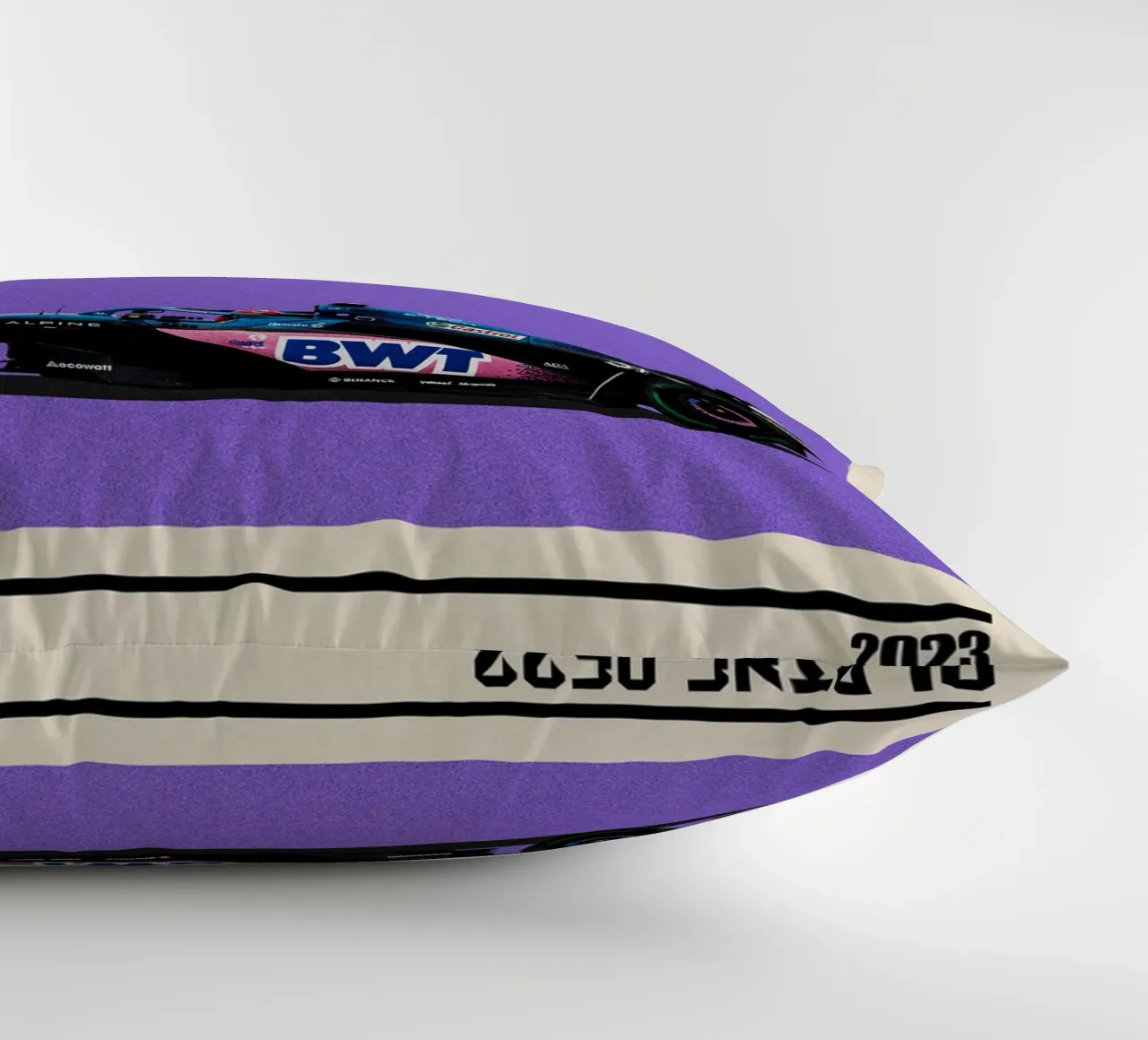 Alpine A523 Renault F1 BWT 3° GP Monaco 2023 Esteban Ocon cuscino da TheArtstudio