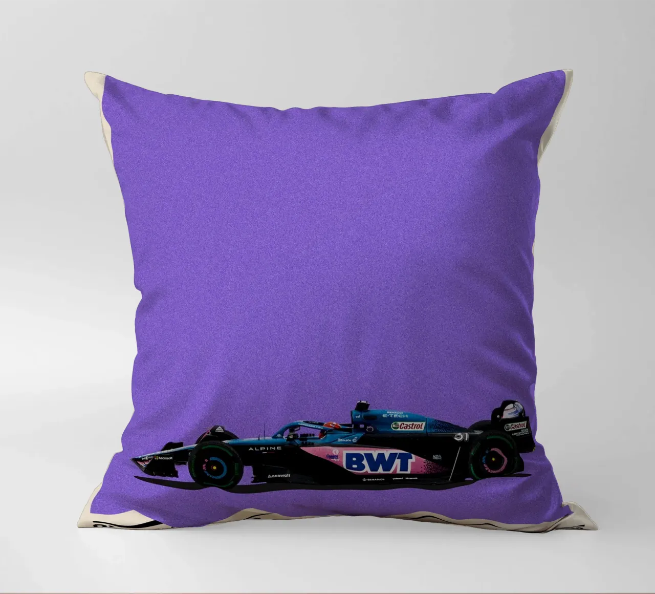 Alpine A523 Renault F1 BWT 3° GP Monaco 2023 Esteban Ocon cuscino da TheArtstudio