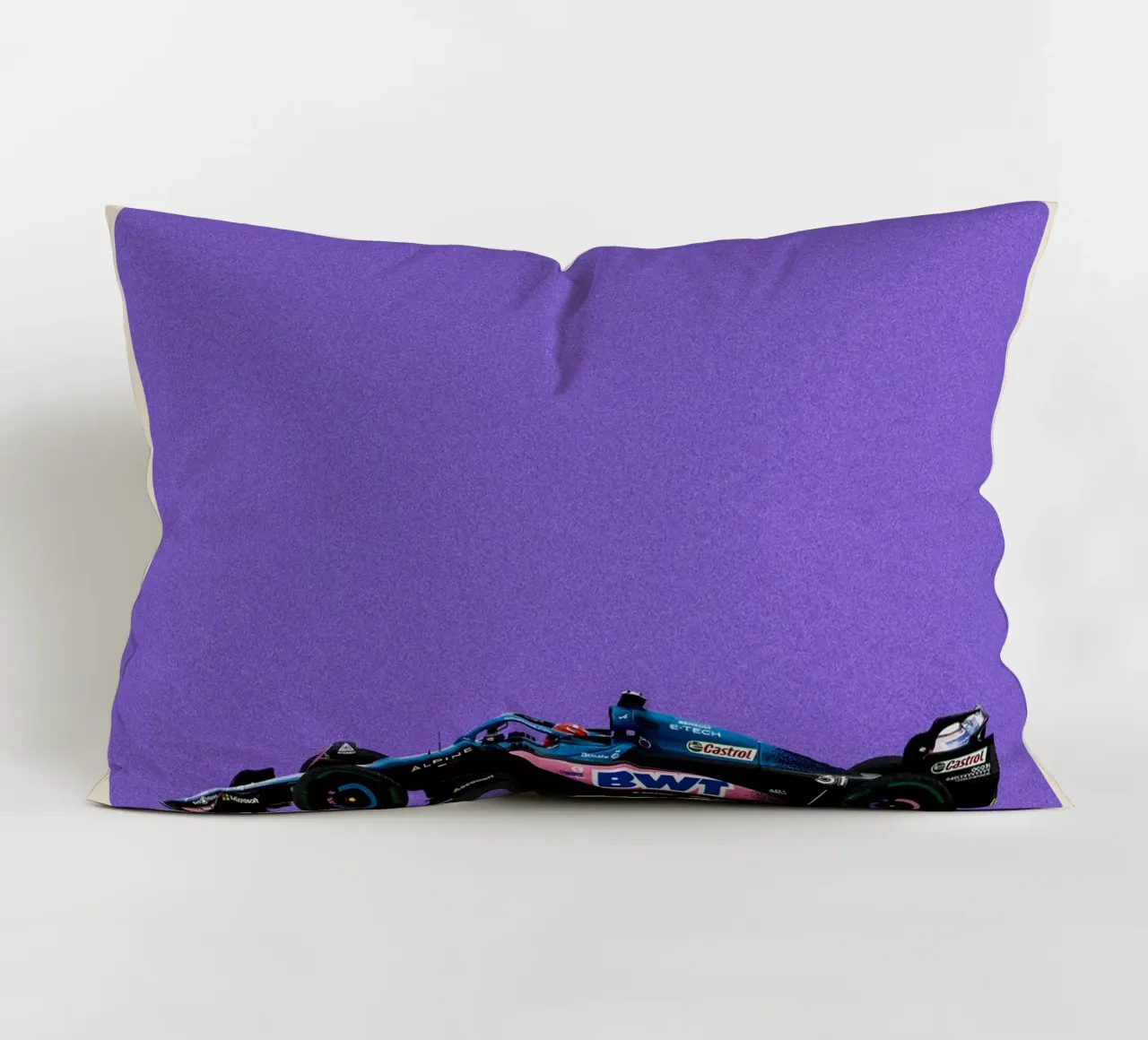 Alpine A523 Renault F1 BWT 3° GP Monaco 2023 Esteban Ocon cuscino da TheArtstudio