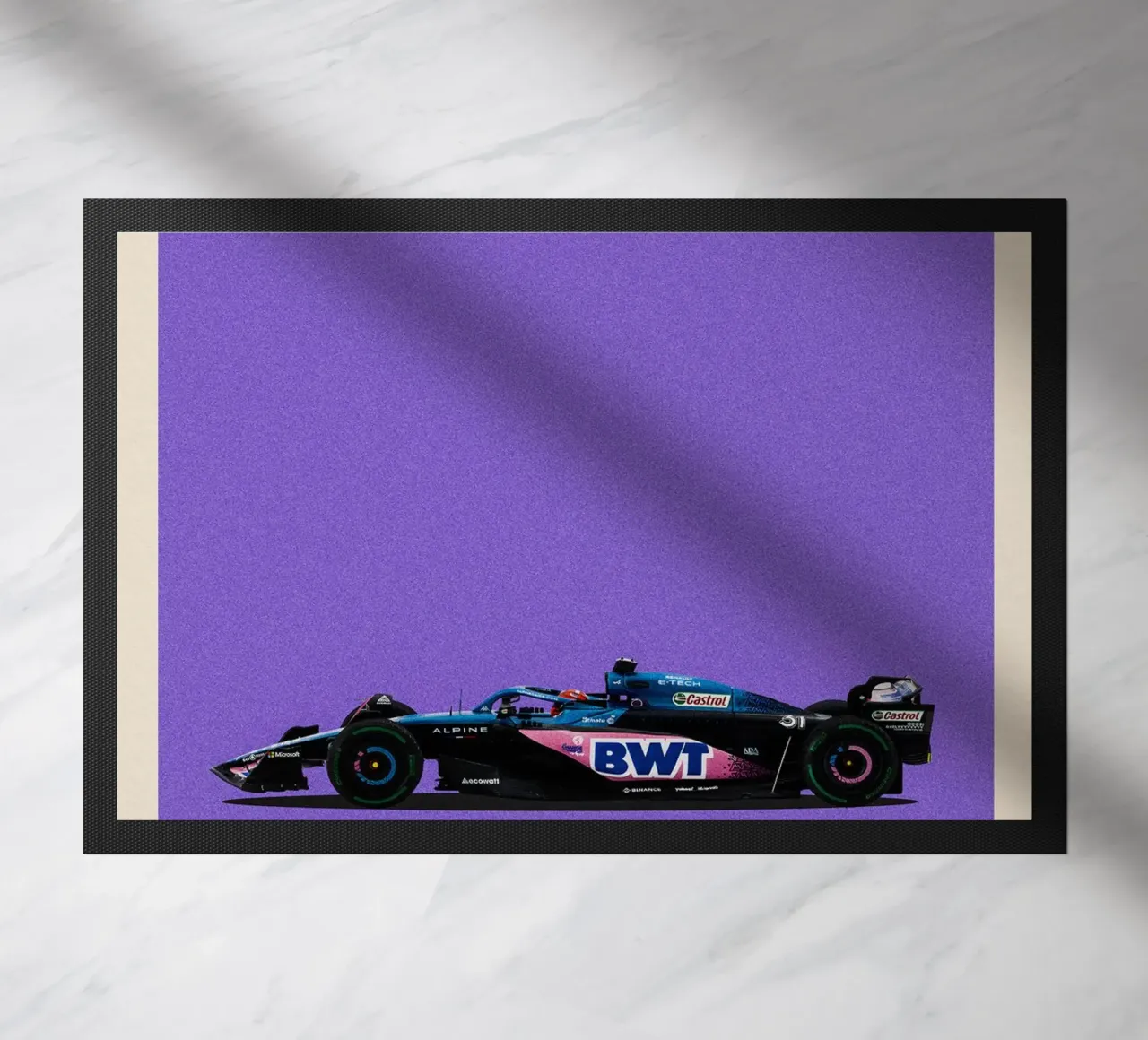 Alpine A523 Renault F1 BWT 3° GP Monaco 2023 Esteban Ocon zerbino da TheArtstudio