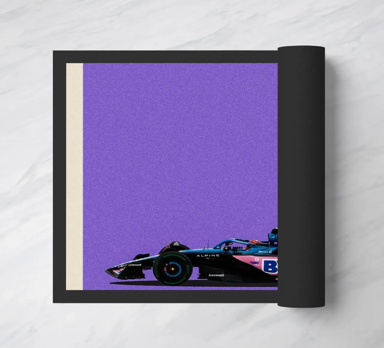 Alpine A523 Renault F1 BWT 3° GP Monaco 2023 Esteban Ocon zerbino da TheArtstudio