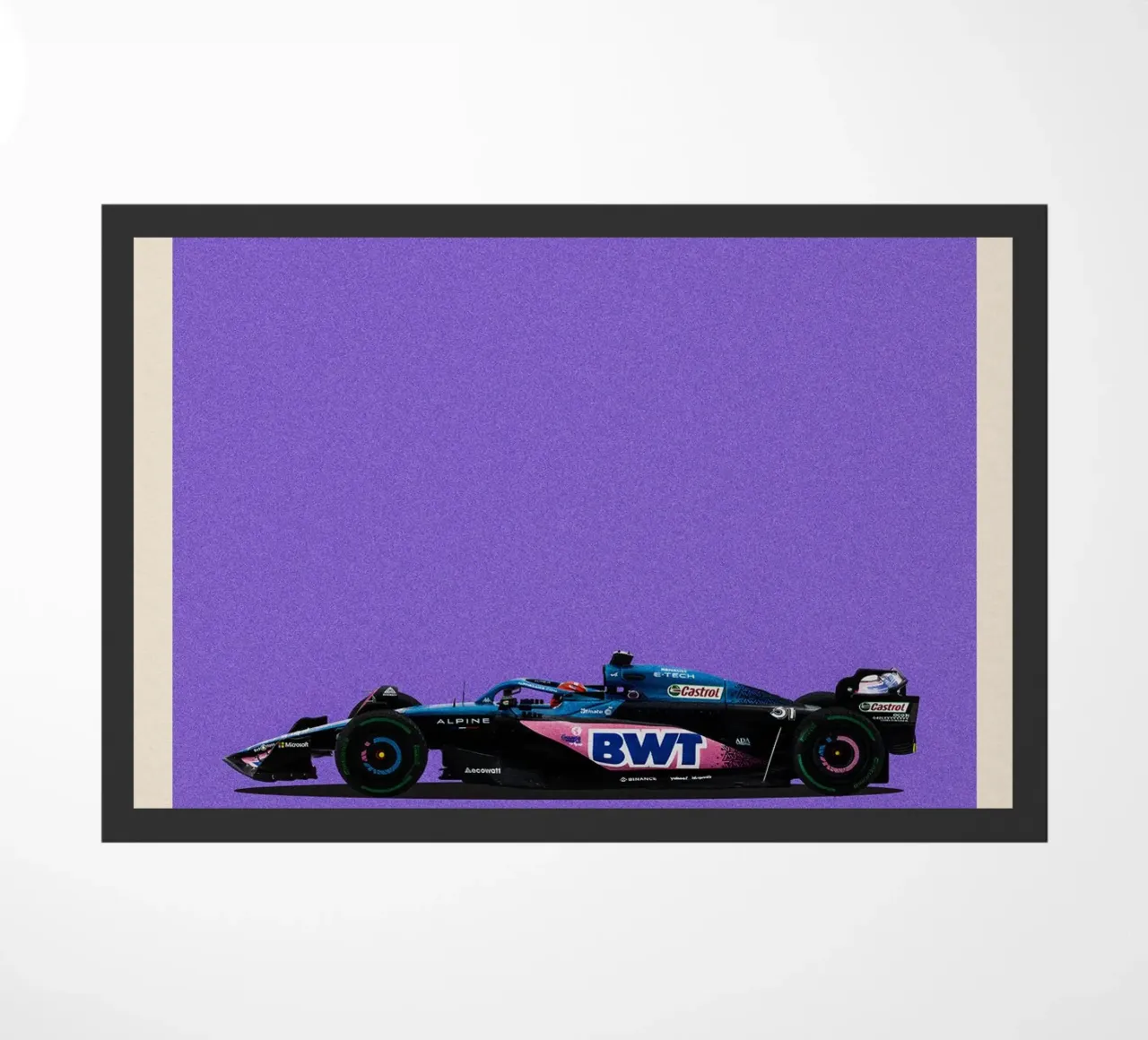 Alpine A523 Renault F1 BWT 3° GP Monaco 2023 Esteban Ocon zerbino da TheArtstudio