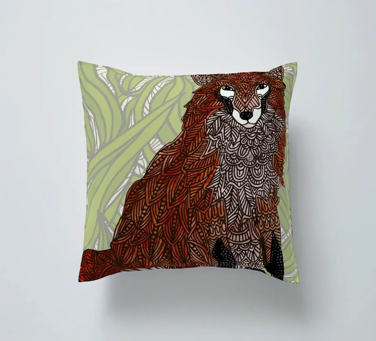 Foxy Lady cuscino da Angelika Parker