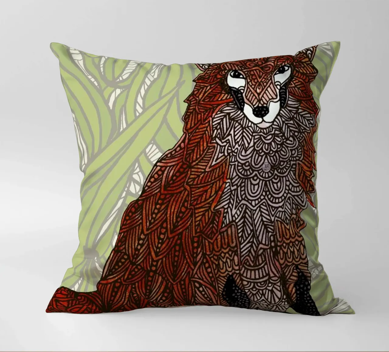 Foxy Lady cuscino da Angelika Parker