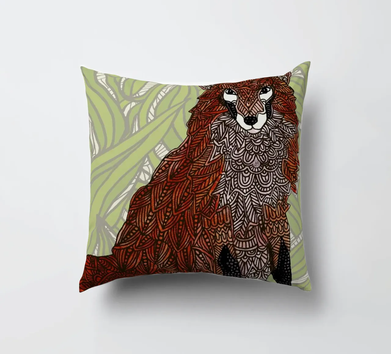 Foxy Lady cuscino da Angelika Parker
