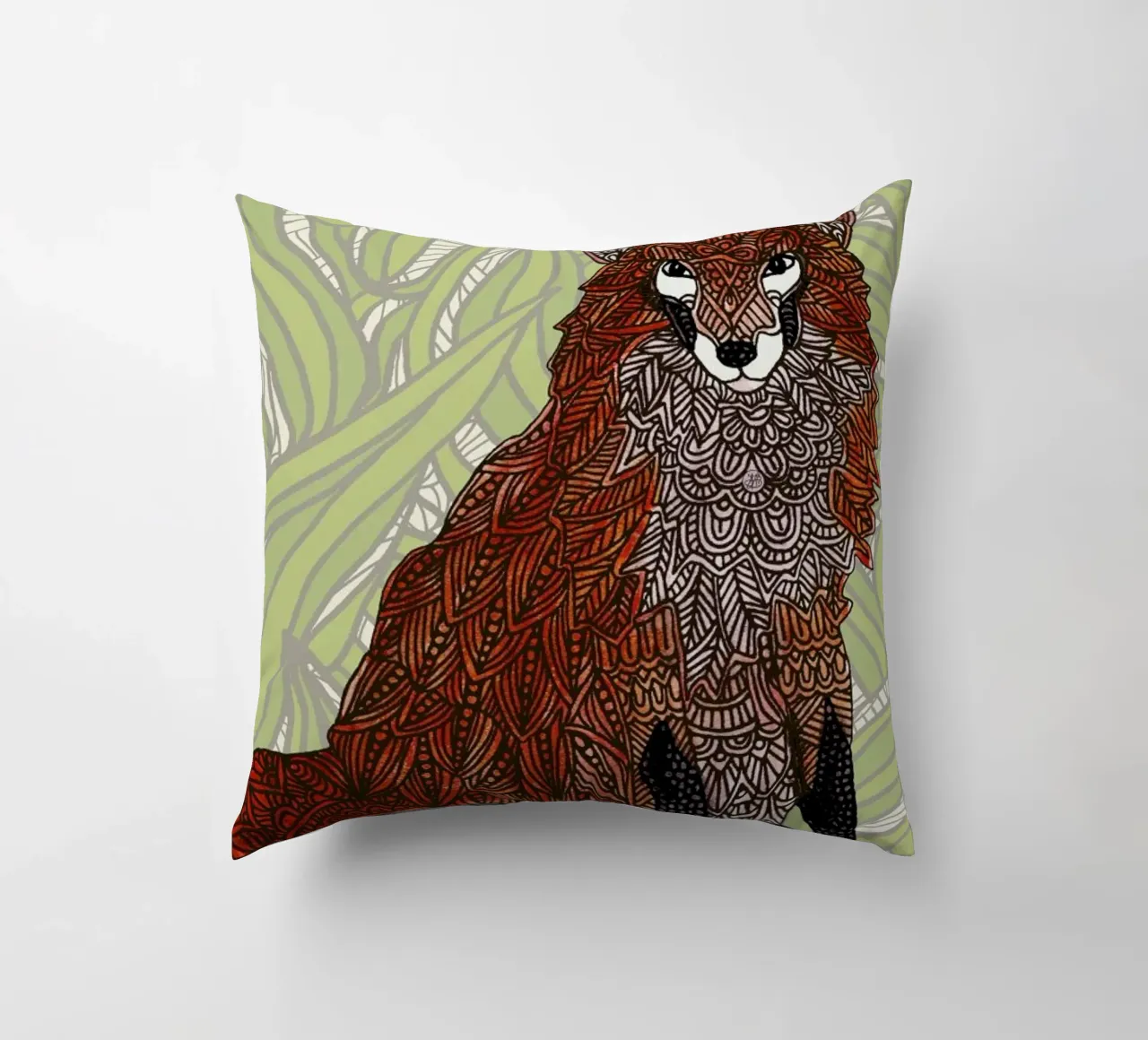 Foxy Lady cuscino da Angelika Parker