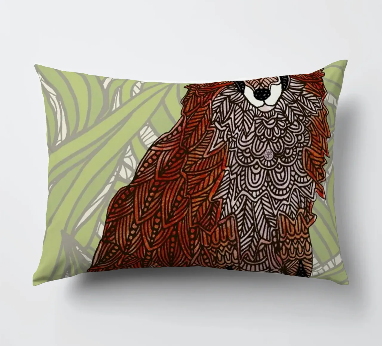 Foxy Lady cuscino da Angelika Parker