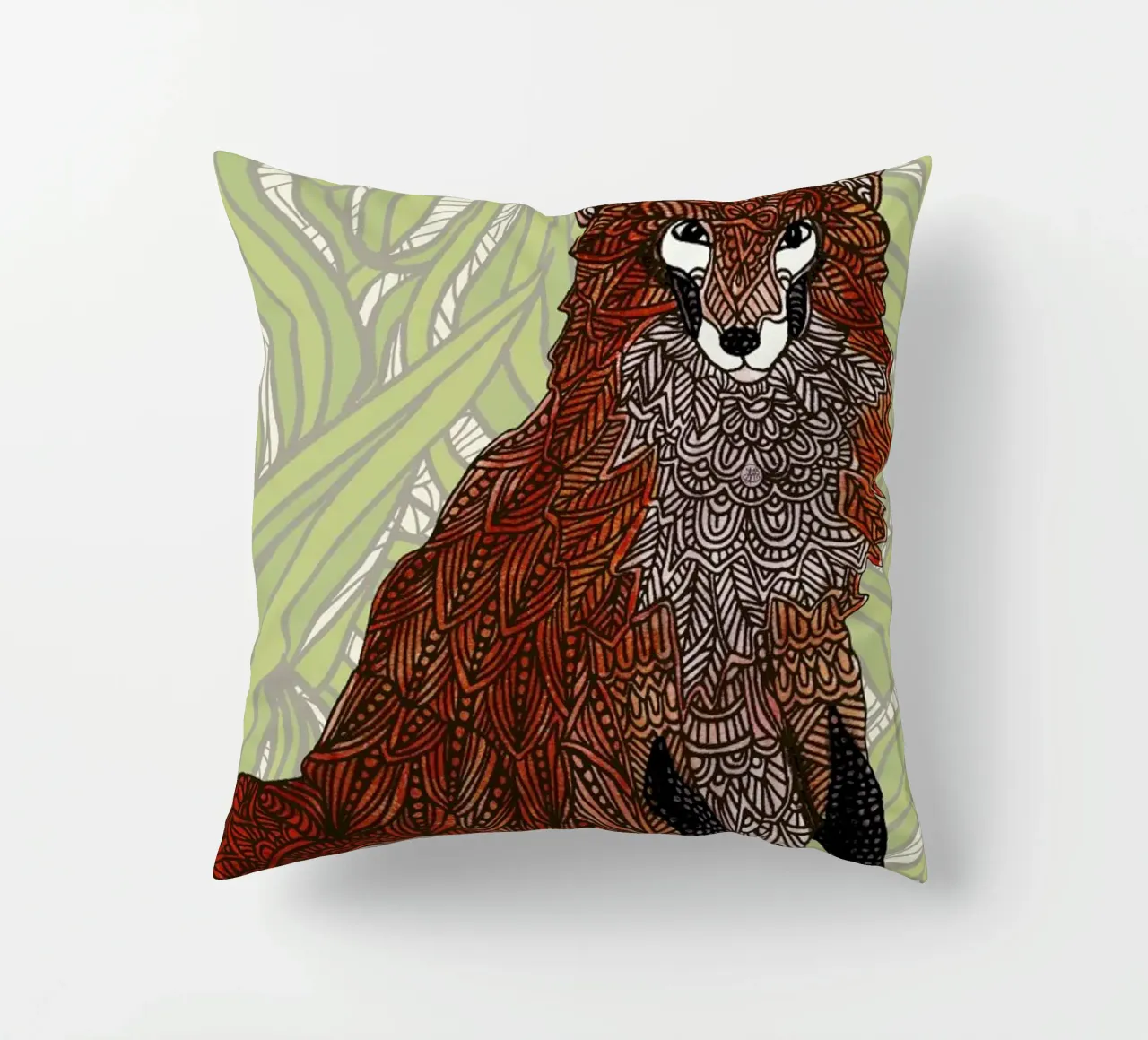 Foxy Lady cuscino da Angelika Parker