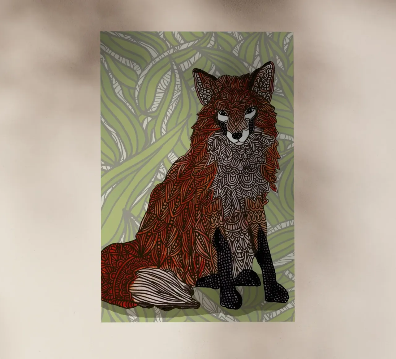 Foxy Lady pellicola backlit da Angelika Parker