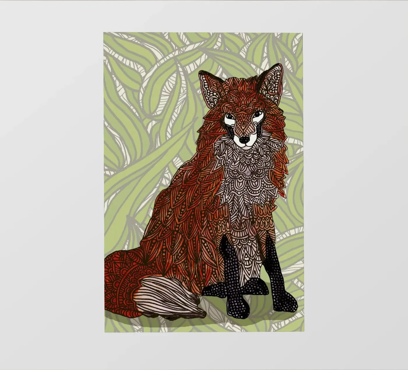 Foxy Lady pellicola backlit da Angelika Parker
