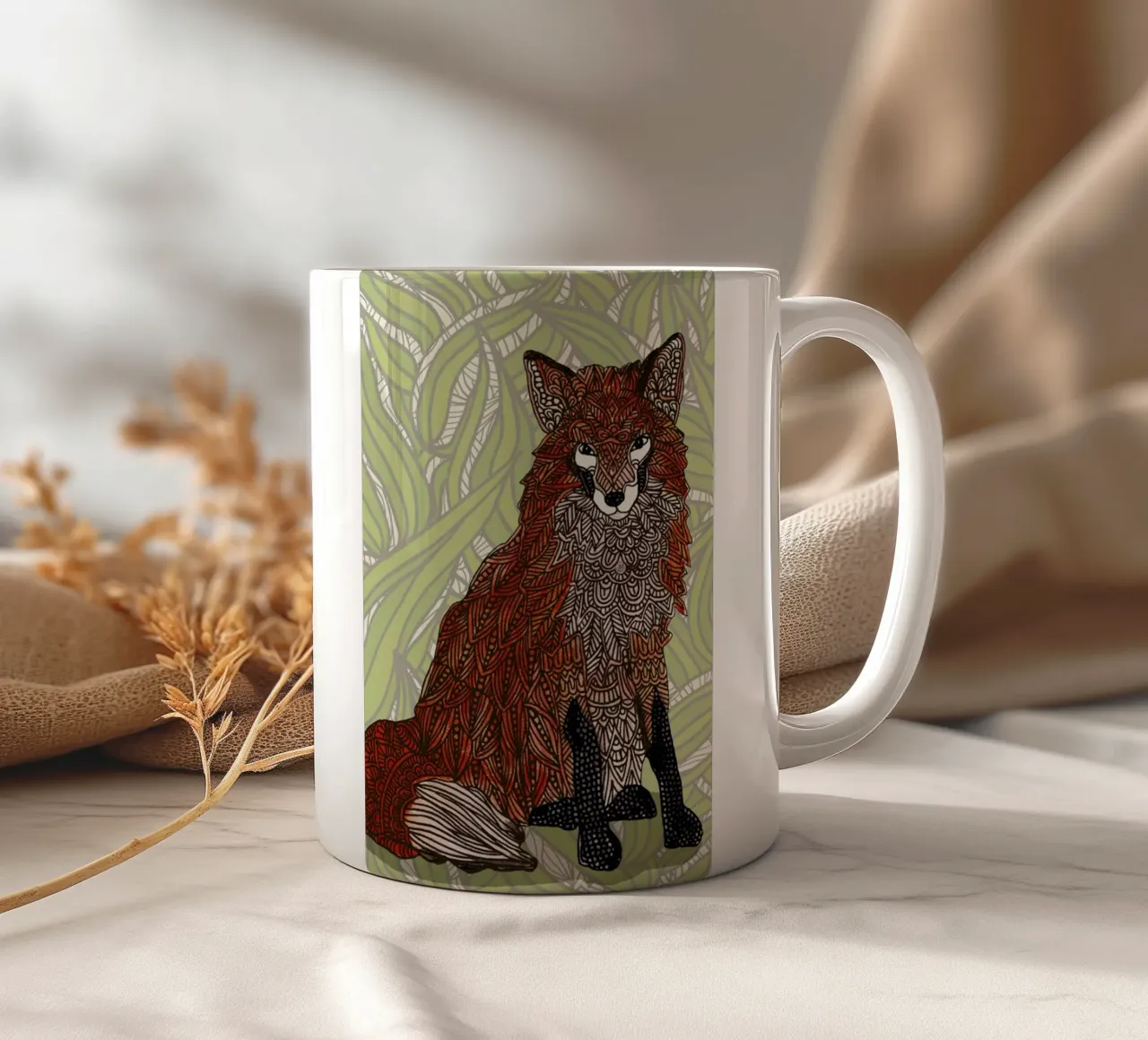Foxy Lady tazza in ceramica da Angelika Parker