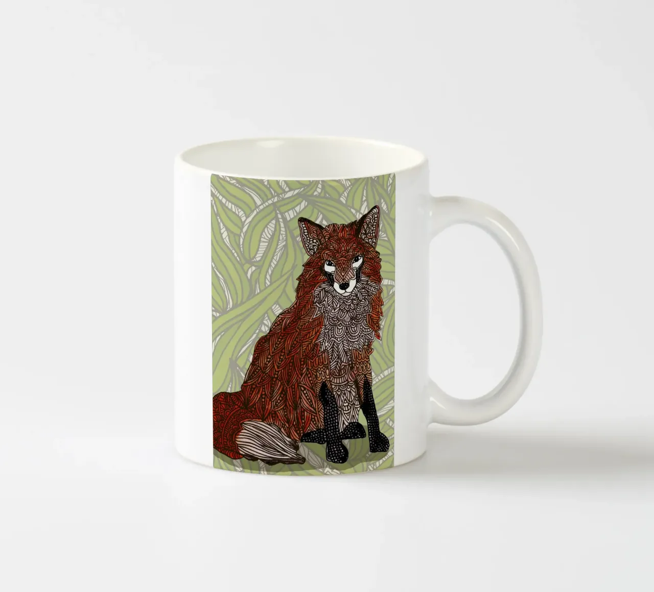 Foxy Lady tazza in ceramica da Angelika Parker