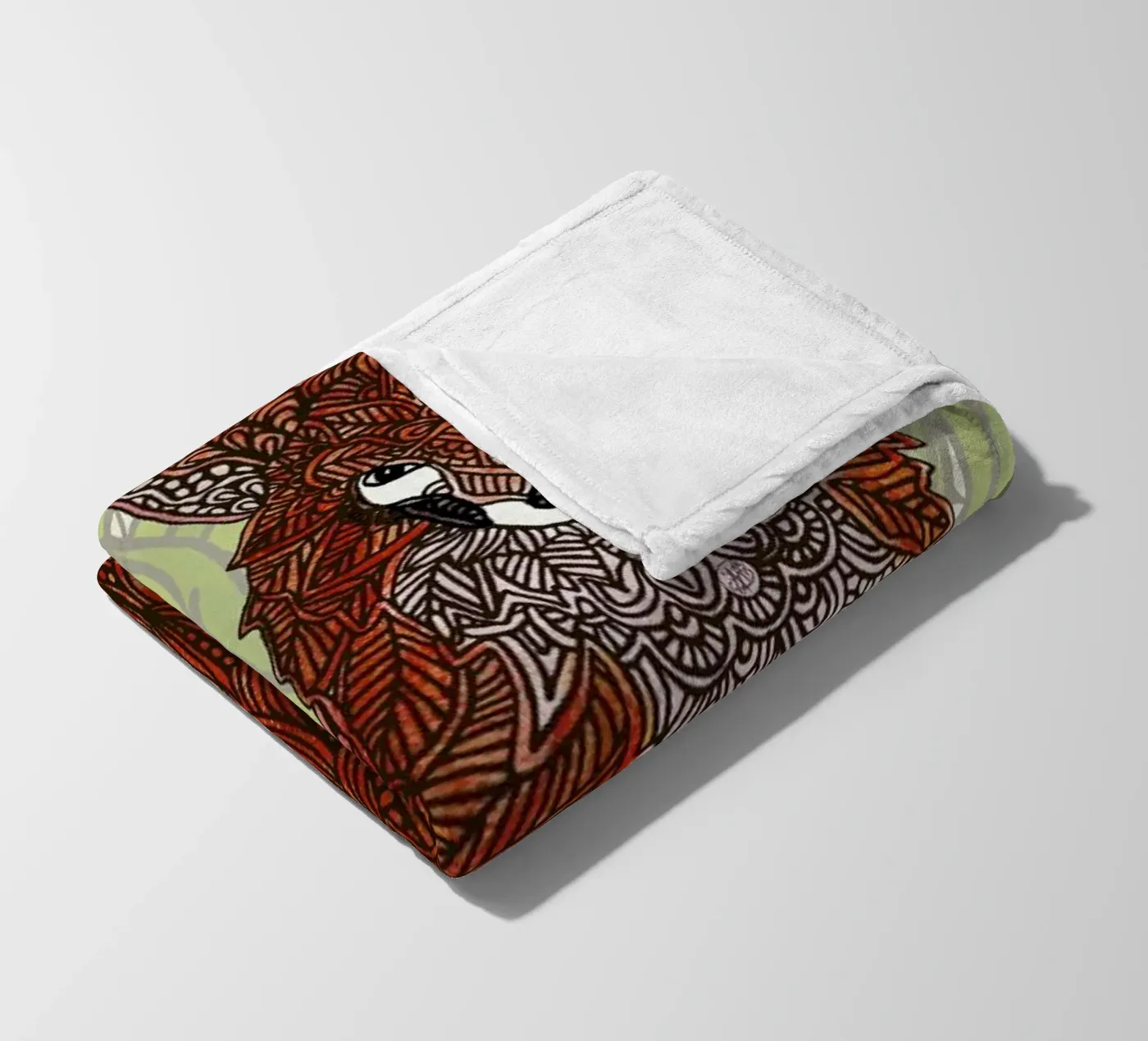 Foxy Lady Fleecedecke von Angelika Parker
