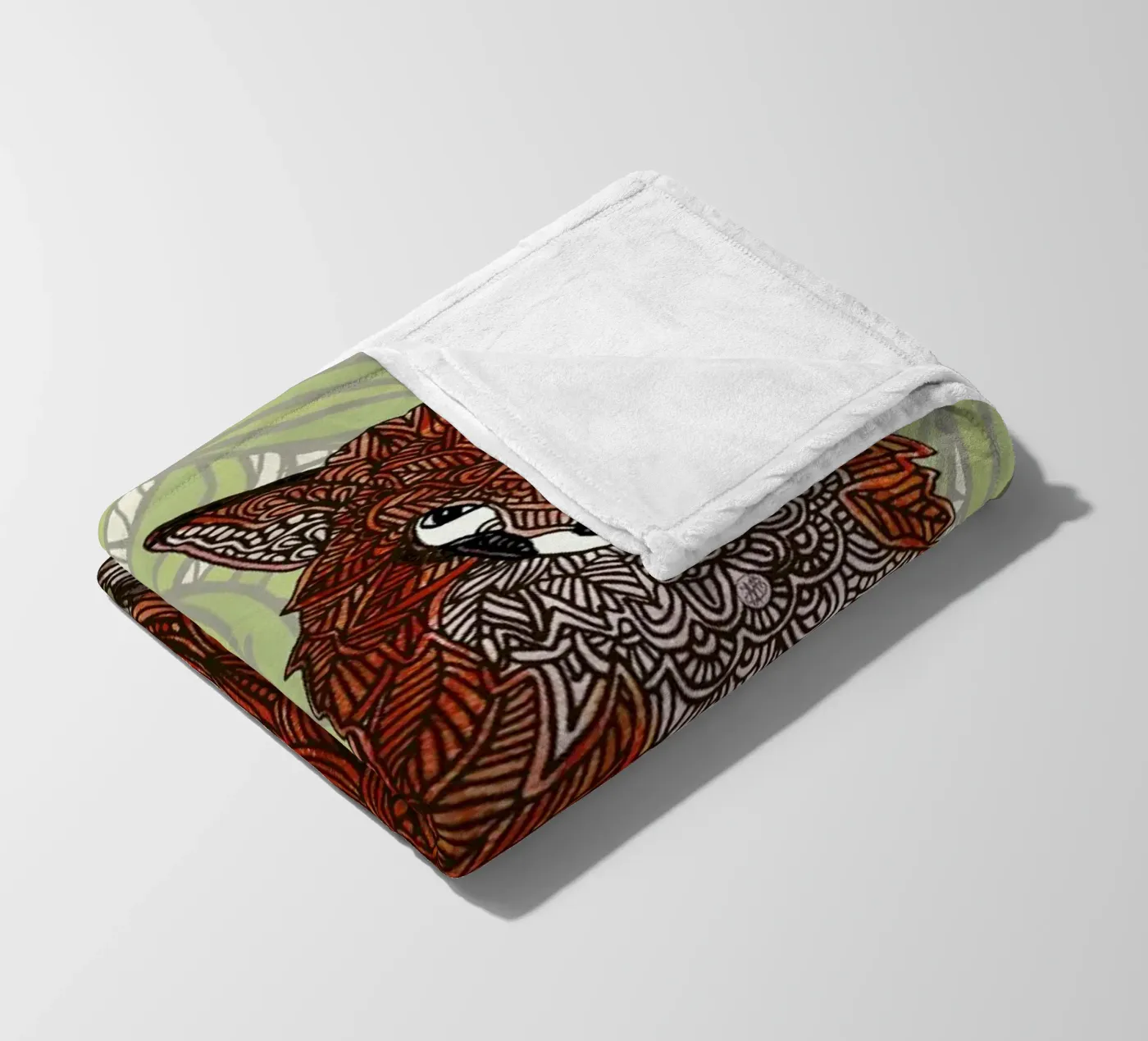 Foxy Lady Fleecedecke von Angelika Parker